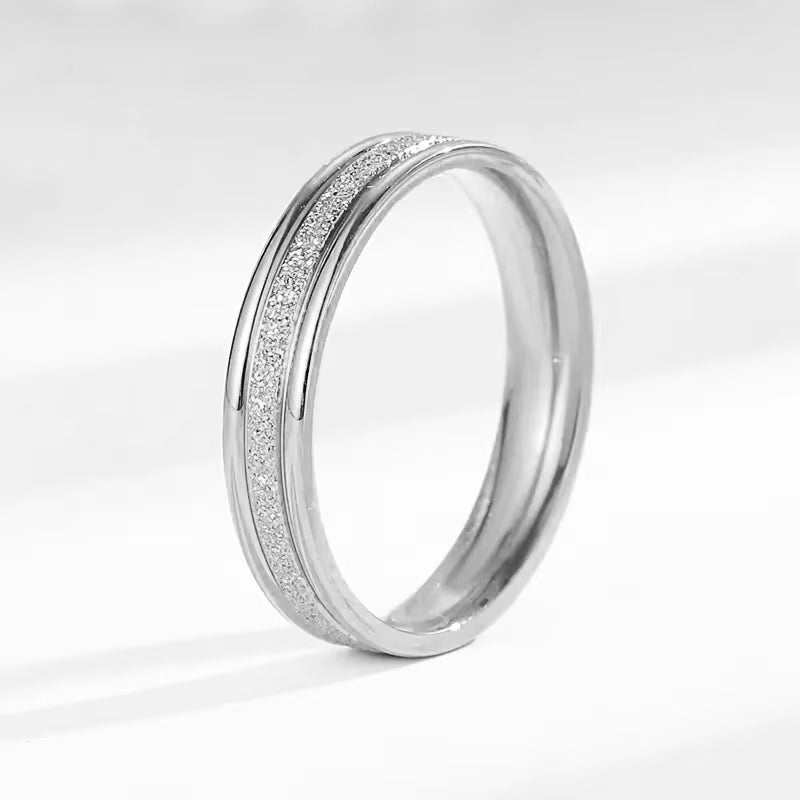 YF2270 Non Tarnish Waterproof Jewelry Stackable Rings Stainless Steel Jewelry 18K Gold Plated Zircon Stacking Ring for Women