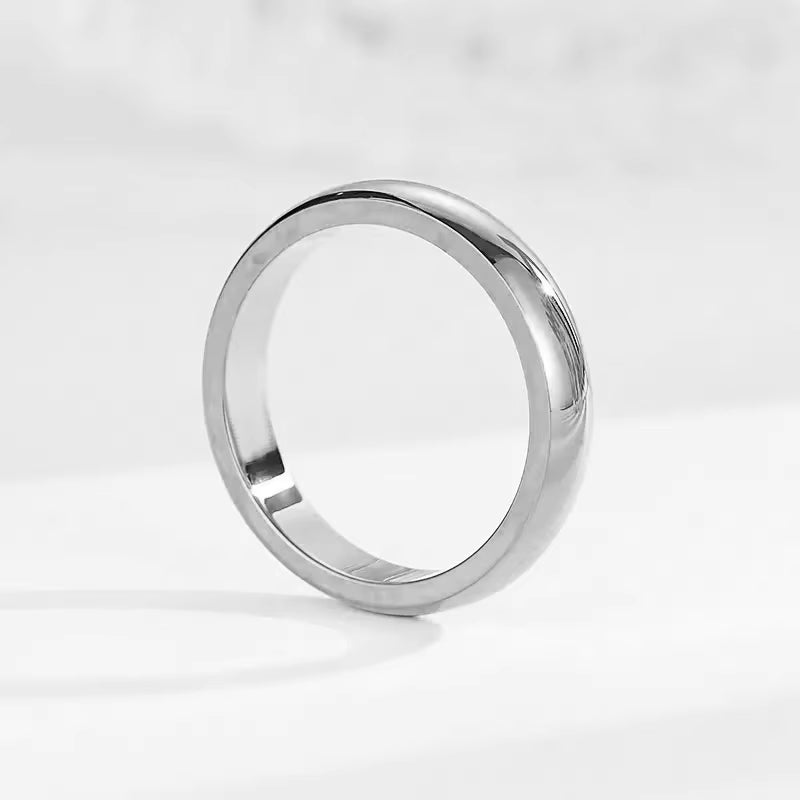 YF2270 Non Tarnish Waterproof Jewelry Stackable Rings Stainless Steel Jewelry 18K Gold Plated Zircon Stacking Ring for Women